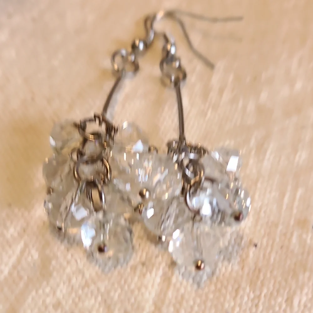Unbranded Elegant Silver Dangle Earrings Vintage Fashion Costume Ladies‎ Event